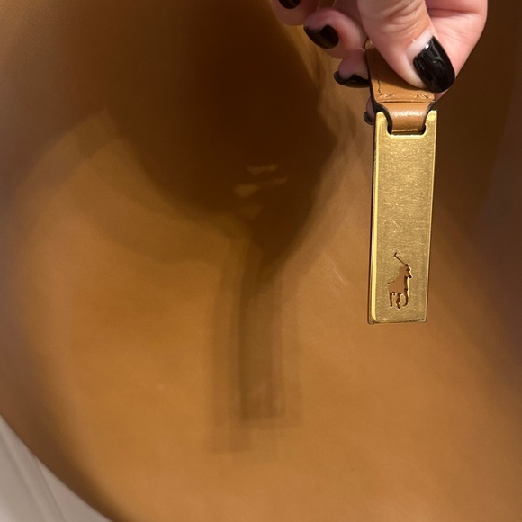 POLO ID CALFSKIN LARGE Shoulder Bag - Picture 8 of 13